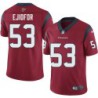 Duke Ejiofor #53 Texans Stitched Red Jersey