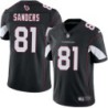 Cardinals #81 Frank Sanders Stitched Black Jersey