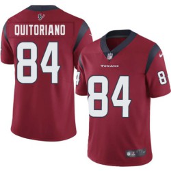 Teagan Quitoriano #84 Texans Stitched Red Jersey