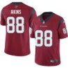 Jordan Akins #88 Texans Stitched Red Jersey