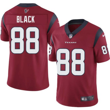 Avion Black #88 Texans Stitched Red Jersey