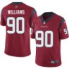 Mario Williams #90 Texans Stitched Red Jersey