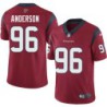 Mark Anderson #96 Texans Stitched Red Jersey