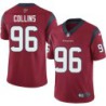 Maliek Collins #96 Texans Stitched Red Jersey