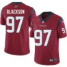 Angelo Blackson #97 Texans Stitched Red Jersey