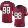 Connor Barwin #98 Texans Stitched Red Jersey