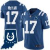 Colts #17 Lamar McHan 40 Years ANNI Jersey -Blue