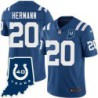 Colts #20 Johnny Hermann 40 Years ANNI Jersey -Blue