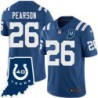 Colts #26 Preston Pearson 40 Years ANNI Jersey -Blue