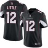 Cardinals #12 Steve Little Stitched Black Jersey