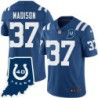 Colts #37 Anthony Madison 40 Years ANNI Jersey -Blue