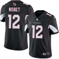 Cardinals #12 Dave Nisbet Stitched Black Jersey