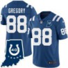 Colts #88 Ken Gregory 40 Years ANNI Jersey -Blue