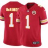 Jerick McKinnon #1 Chiefs Football Red Jersey