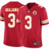 Ben Agajanian #3 Chiefs Football Red Jersey