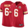 Ryan Succop #6 Chiefs Football Red Jersey