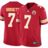 Jeff Gossett #7 Chiefs Football Red Jersey