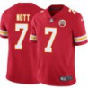 Mike Nott #7 Chiefs Football Red Jersey