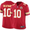 Pete Beathard #10 Chiefs Football Red Jersey