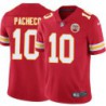 Isiah Pacheco #10 Chiefs Football Red Jersey