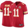 Tony Adams #11 Chiefs Football Red Jersey