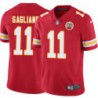 Bob Gagliano #11 Chiefs Football Red Jersey