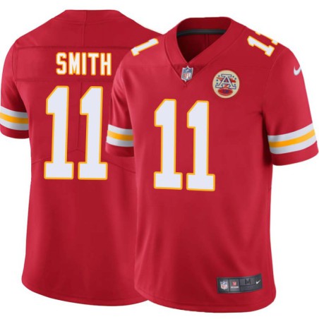 Alex Smith #11 Chiefs Football Red Jersey