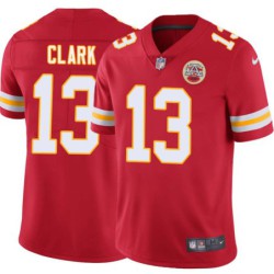 Wayne Clark #13 Chiefs Football Red Jersey