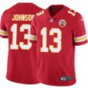 Nazeeh Johnson #13 Chiefs Football Red Jersey