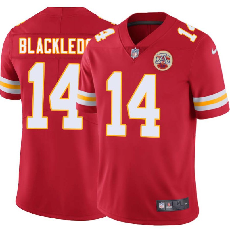 Todd Blackledge #14 Chiefs Football Red Jersey