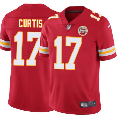 Kevin Curtis #17 Chiefs Football Red Jersey