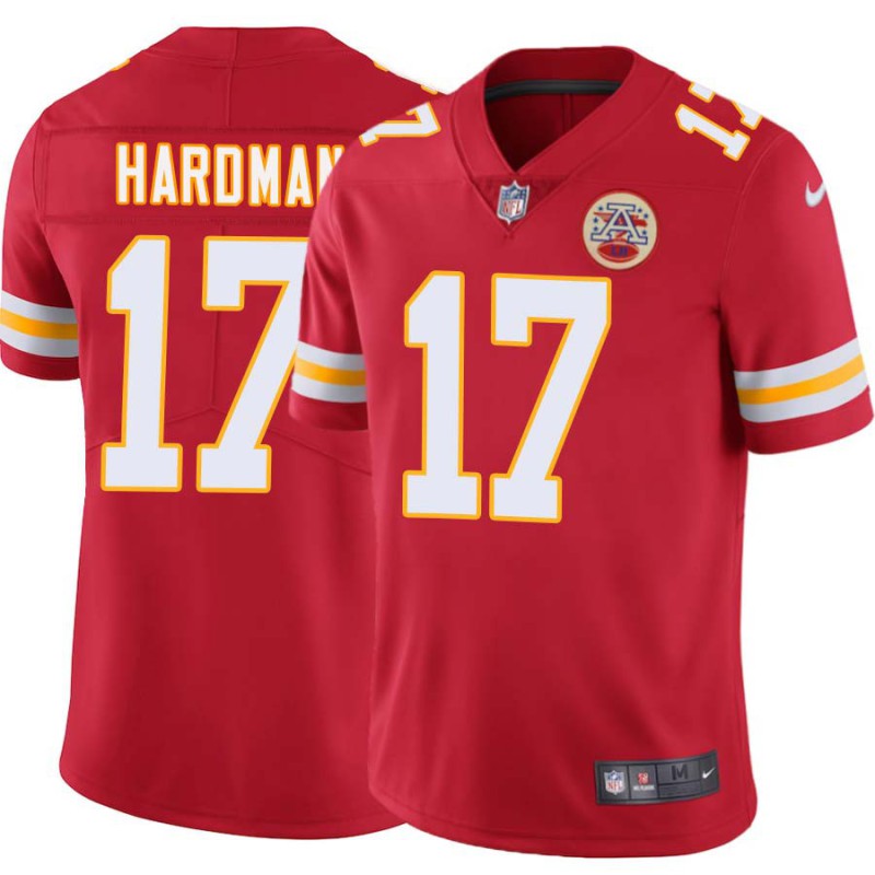 Mecole Hardman #17 Chiefs Football Red Jersey