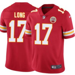 Lance Long #17 Chiefs Football Red Jersey
