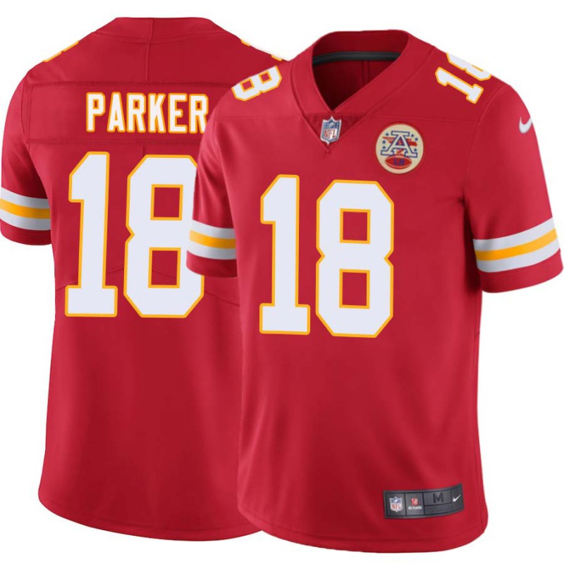 Samie Parker #18 Chiefs Football Red Jersey