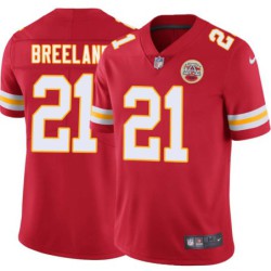 Bashaud Breeland #21 Chiefs Football Red Jersey