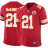 Odis McKinney #21 Chiefs Football Red Jersey