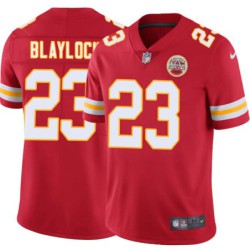 Derrick Blaylock #23 Chiefs Football Red Jersey