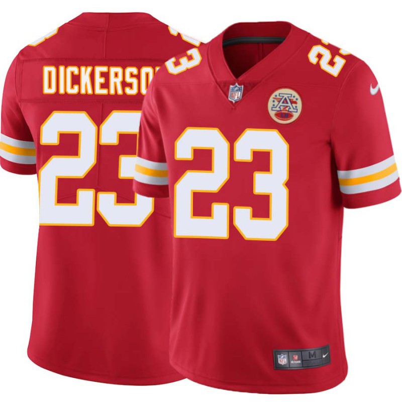 Ron Dickerson #23 Chiefs Football Red Jersey