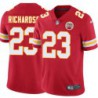 Mike Richardson #23 Chiefs Football Red Jersey