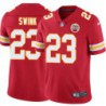 Jim Swink #23 Chiefs Football Red Jersey