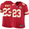 Kevin Wyatt #23 Chiefs Football Red Jersey