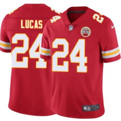 Jordan Lucas #24 Chiefs Football Red Jersey