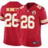 Michael Bennett #26 Chiefs Football Red Jersey