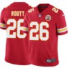 Stanford Routt #26 Chiefs Football Red Jersey