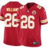 Damien Williams #26 Chiefs Football Red Jersey