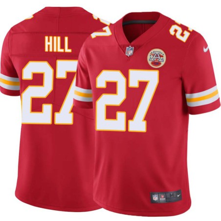 Greg Hill #27 Chiefs Football Red Jersey