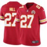 Greg Hill #27 Chiefs Football Red Jersey