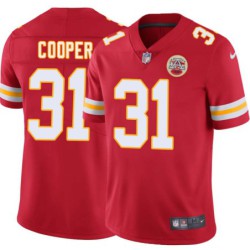 Marcus Cooper #31 Chiefs Football Red Jersey