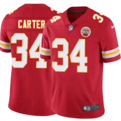 Dale Carter #34 Chiefs Football Red Jersey