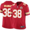 Solomon Brannan #38 Chiefs Football Red Jersey